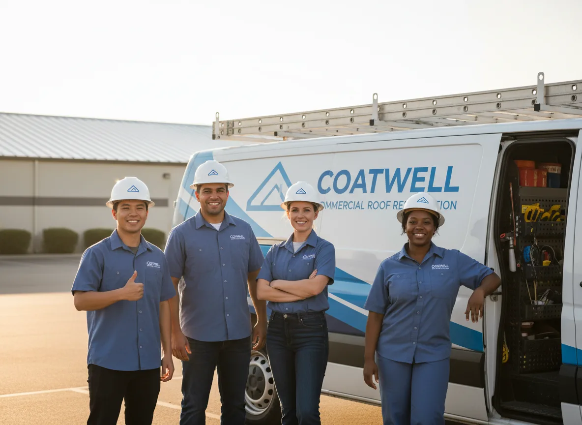 Commercial roof coating company in Martha, KY